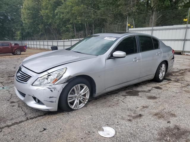 INFINITI Q40 2015 silver  gas JN1CV6AR0FM523487 photo #1