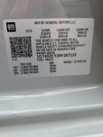 2024 GMC SIERRA K25 - 1GT49ZEY3RF267122