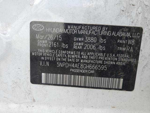 2016 HYUNDAI ELANTRA SE - 5NPDH4AE8GH666595