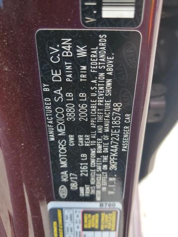 2018 KIA FORTE LX - 3KPFK4A72JE185748