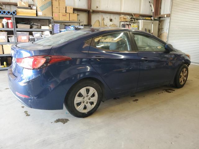 HYUNDAI ELANTRA SE 2016 blue  gas 5NPDH4AE1GH717273 photo #4