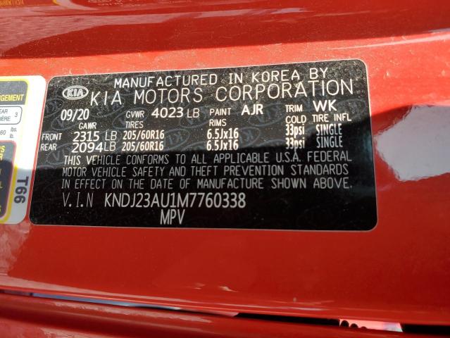 2021 KIA SOUL LX - KNDJ23AU1M7760338