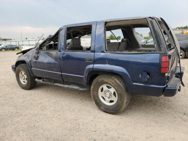 CHEVROLET TAHOE 2000 blue  gas 1GNEK13R9YR176401 photo #3