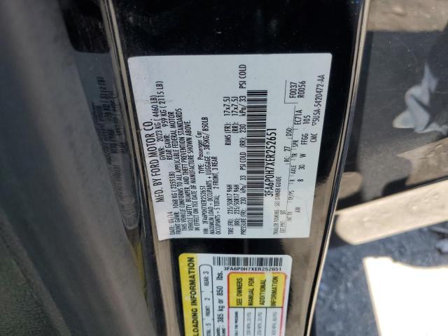 VIN 3FA6P0H7XER252651 2014 Ford Fusion, SE no.12