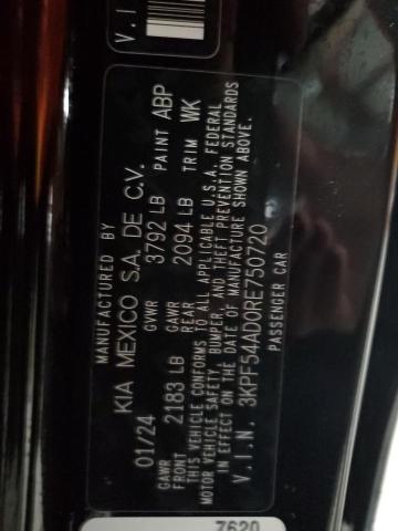 2024 KIA FORTE GT L - 3KPF54AD0RE750720