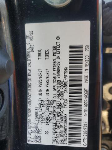 VIN 3TMCZ5AN0NM506068 2022 Toyota Tacoma, Double Cab no.13