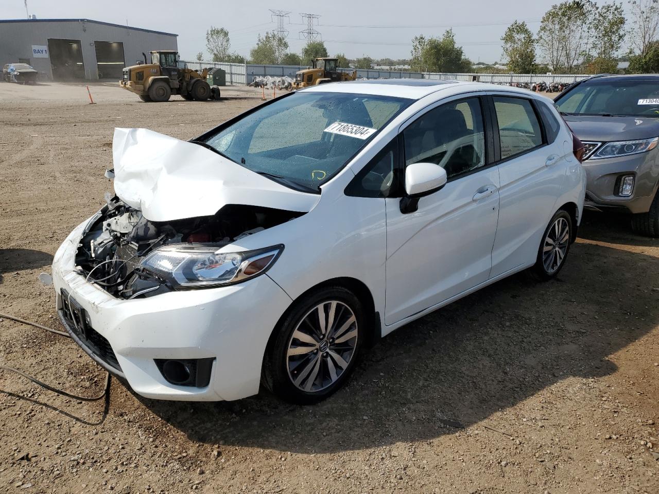 Lot #2923877855 2017 HONDA FIT EX