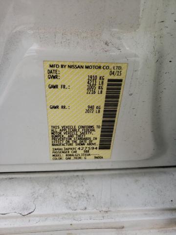 2015 NISSAN ALTIMA 2.5 - 1N4AL3APXFC427594