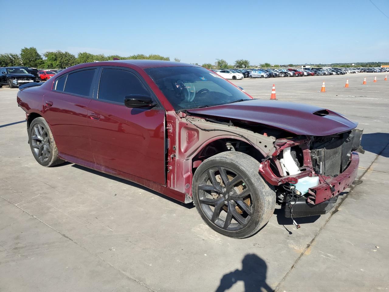 Lot #3034481747 2022 DODGE CHARGER R/