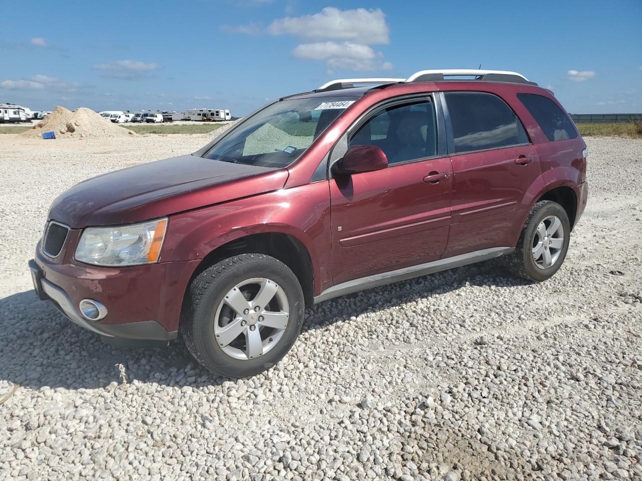 PONTIAC TORRENT 2007 burgundy  gas 2CKDL63FX76235513 photo #1