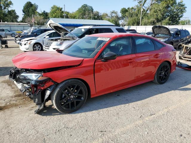 HONDA CIVIC SPOR 2025 red  gas 2HGFE2F57SH510565 photo #1