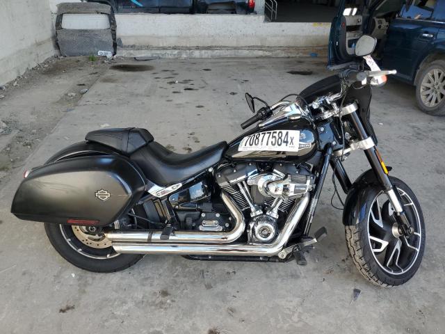 HARLEY-DAVIDSON FLSB 2019 black  gas 1HD1YMJ21KB055373 photo #1