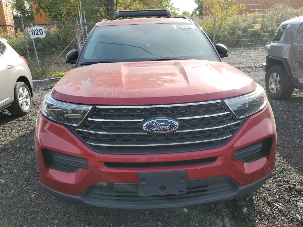 Lot #2904433496 2021 FORD EXPLORER X