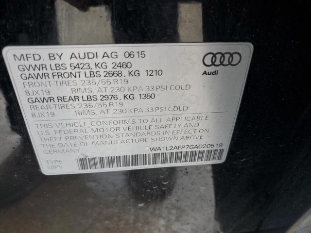 VIN WA1L2AFP7GA020519 2016 Audi Q5, Premium Plus no.13