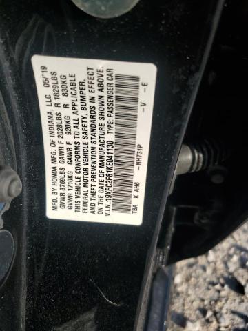 2019 HONDA CIVIC SPOR - 19XFC2F81KE041130