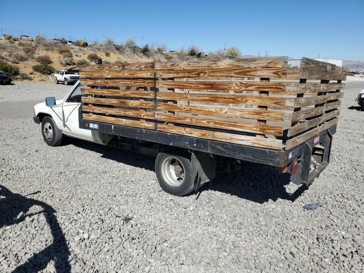 TOYOTA PICKUP CAB 1988 white chassis gas JT5RN75T3J0020468 photo #3