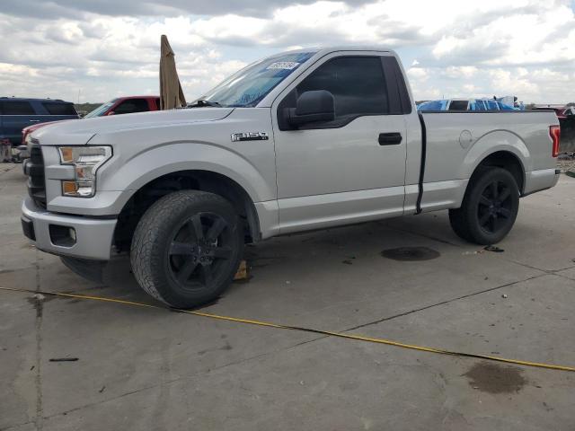 FORD F150 2017 silver  gas 1FTMF1C85HKC96110 photo #1