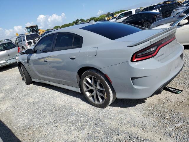 DODGE CHARGER GT 2021 gray  flexible fuel 2C3CDXHG4MH643047 photo #3