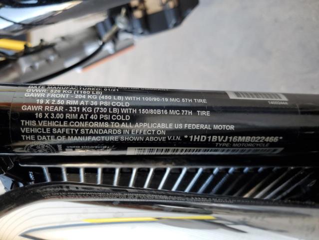 2021 HARLEY-DAVIDSON FXST 1HD1BVJ16MB022466