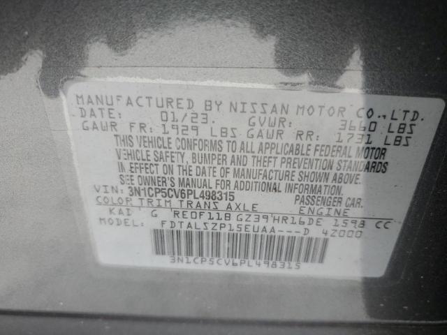 2023 NISSAN KICKS SV - 3N1CP5CV6PL498315