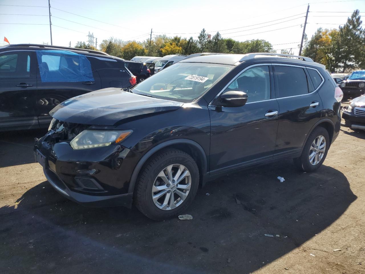 Lot #3024671571 2015 NISSAN ROGUE S