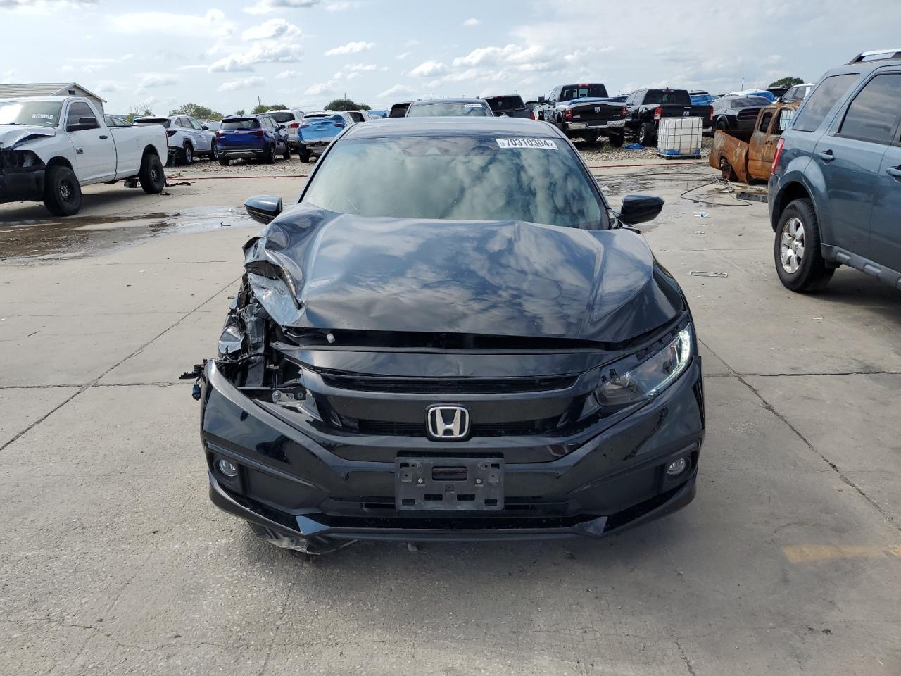 Lot #2872192223 2021 HONDA CIVIC SPOR