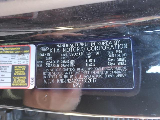 2015 KIA SOUL - KNDJN2A2XF7812617
