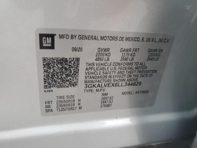 2020 GMC TERRAIN SL - 3GKALVEX6LL344829