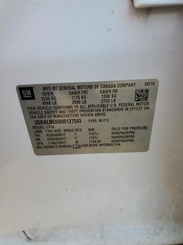 2017 CHEVROLET EQUINOX LS - 2GNALBEK8H6127543
