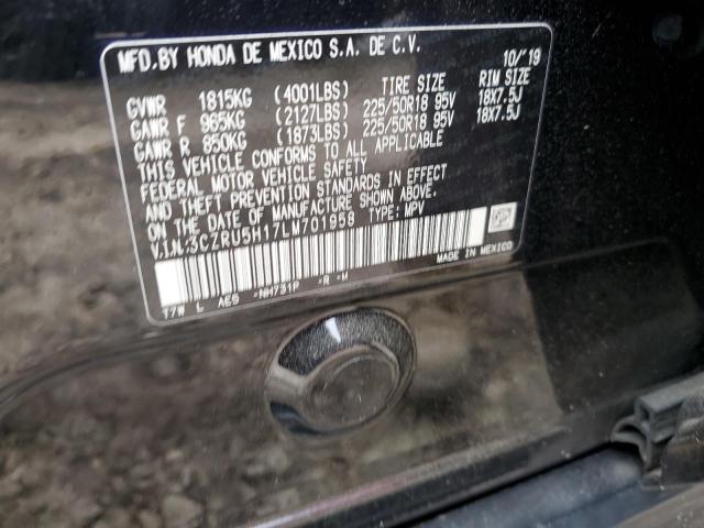 2020 HONDA HR-V SPORT - 3CZRU5H17LM701958