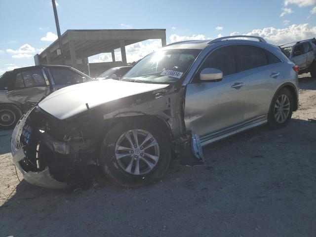 INFINITI FX37 2013 silver 4dr spor gas JN8CS1MUXDM140263 photo #1