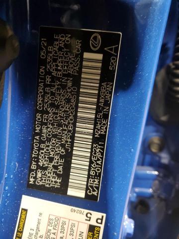 VIN JTHP9JBH0M2048510 2021 Lexus UX, 250H no.13