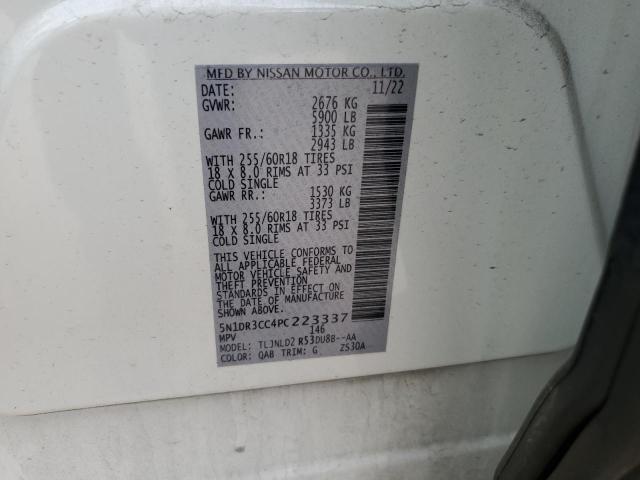 2023 NISSAN PATHFINDER - 5N1DR3CC4PC223337