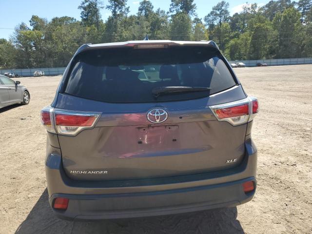 VIN 5TDKKRFH6FS101182 2015 Toyota Highlander, Xle no.6