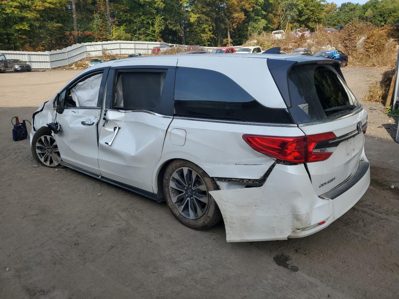 Lot #2919297801 2022 HONDA ODYSSEY EX