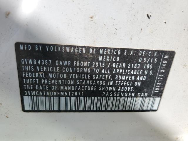 2015 VOLKSWAGEN GOLF SPORT - 3VWCA7AU9FM512671