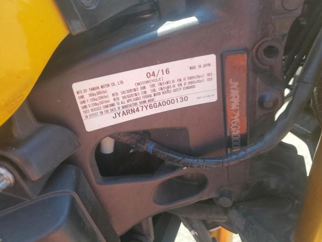 2016 YAMAHA XSR900 C JYARN47Y6GA000130