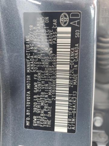 2018 TOYOTA COROLLA L - 2T1BURHE0JC056867