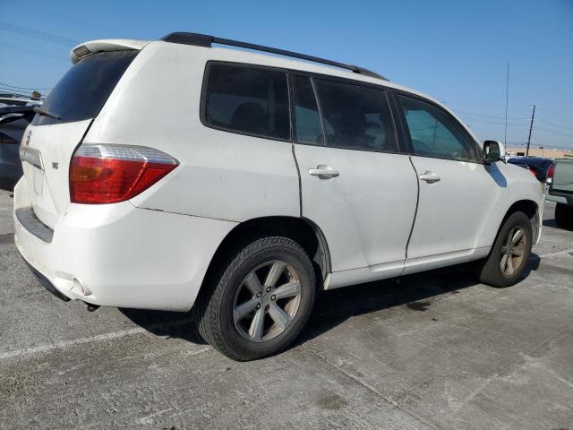 TOYOTA HIGHLANDER 2008 white  gas JTEDS41A582003711 photo #4