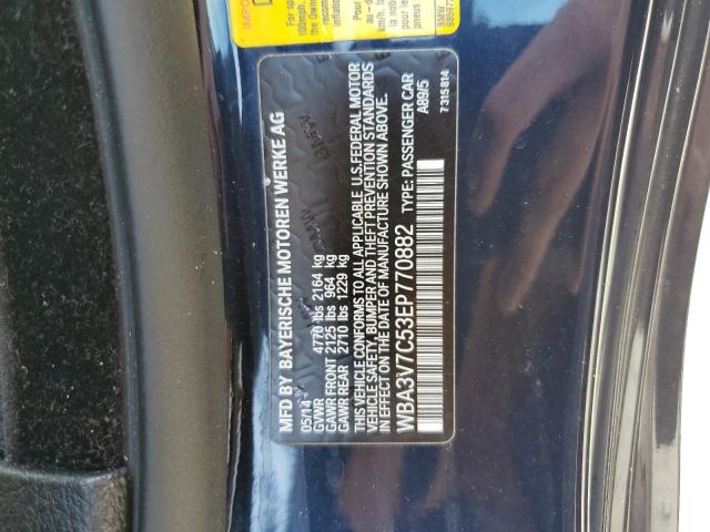 VIN WBA3V7C53EP770882 2014 BMW 4 Series, 428 I Sulev no.13