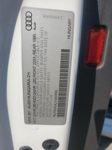 2018 AUDI TT TRUT5CFVXJ1000656  71275674