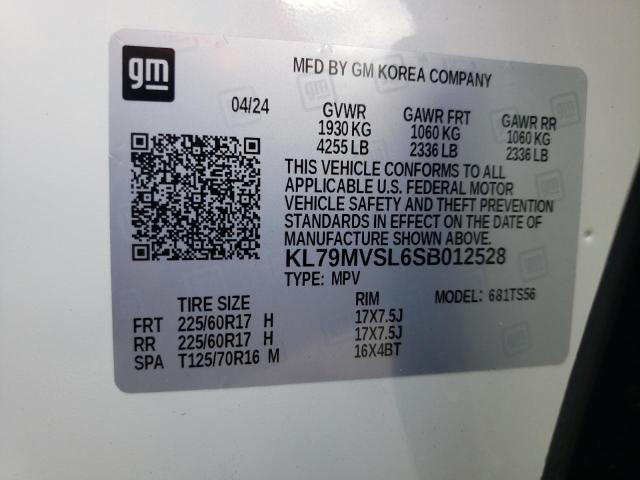 2025 CHEVROLET TRAILBLAZE - KL79MVSL6SB012528