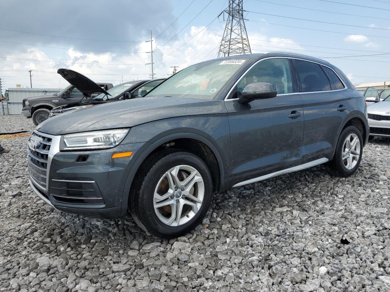 AUDI Q5 PREMIUM 2019 gray  gas WA1ANAFY2K2068374 photo #1