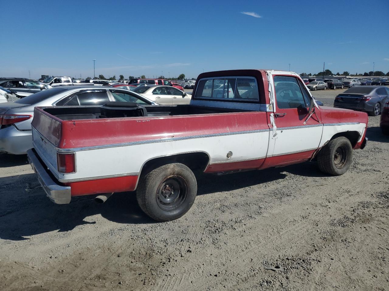 CHEVROLET C-10 1973 red   CCY143Z150629 photo #4