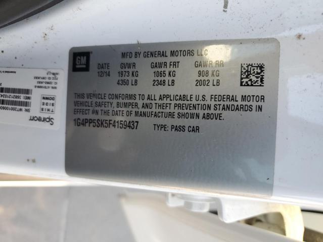 2015 BUICK VERANO - 1G4PP5SK5F4159437
