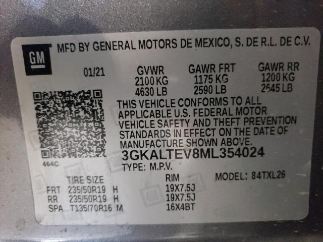 2021 GMC TERRAIN SL - 3GKALTEV8ML354024
