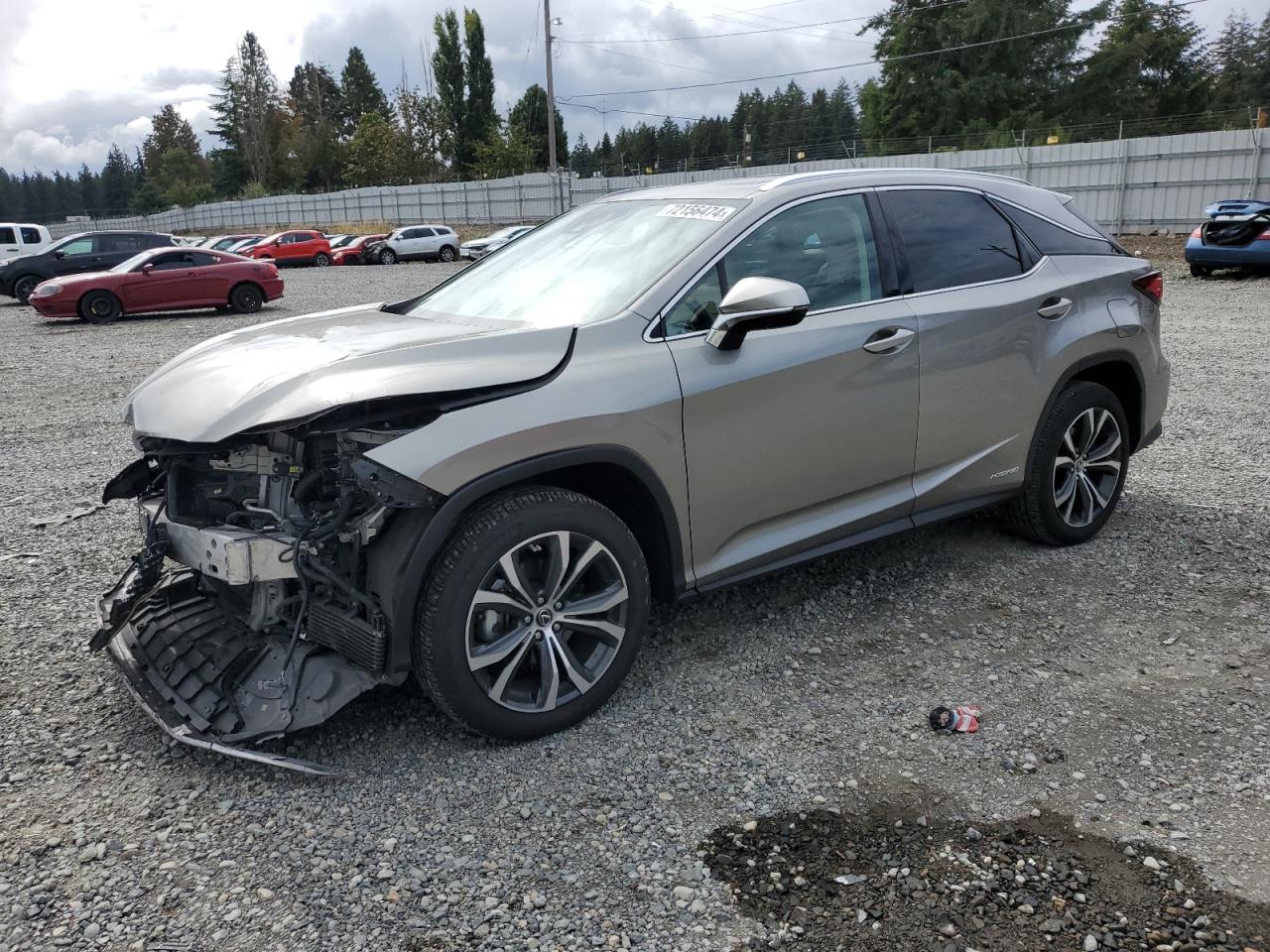 Lot #2986341175 2022 LEXUS RX 450H