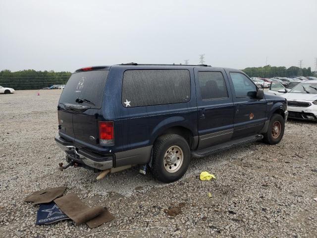 FORD EXCURSION 2002 blue 4dr spor gas 1FMNU40L42EB31350 photo #4