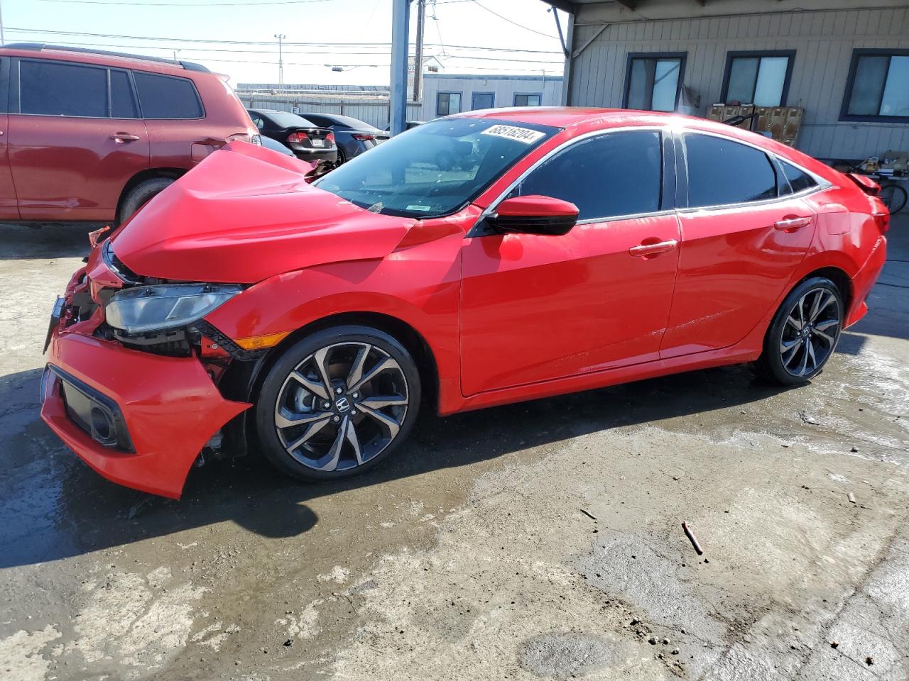 Lot #3026988797 2019 HONDA CIVIC SPOR