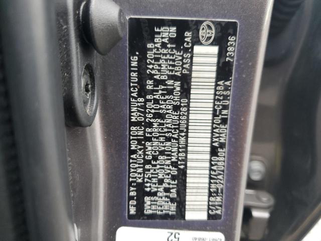 VIN 4T1B11HK4JU662610 2018 Toyota Camry, L no.13